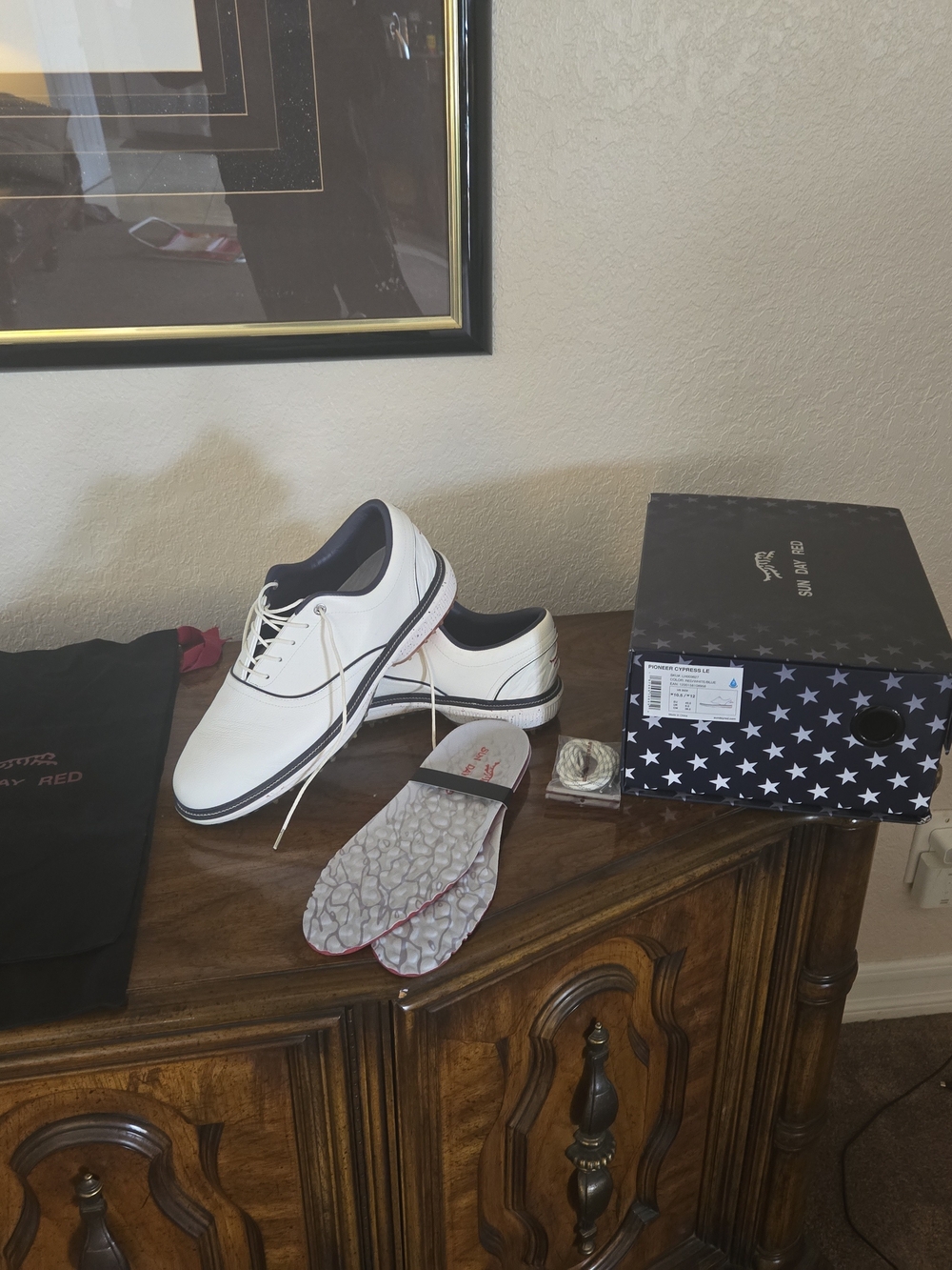 Sun Day Red Sun Day Red Pioneer Cypress LE Golf Shoes – Men’s 10.5